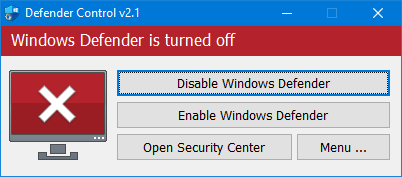 图片[4]-禁用Windows Defender Control-CIK